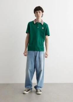 Casablanca Primary Stripe Knit Collar Classic Polo 10 Casablanca Primary Stripe Knit Collar Classic Polo -Men Clothing Store 230927 Mens Liam2385