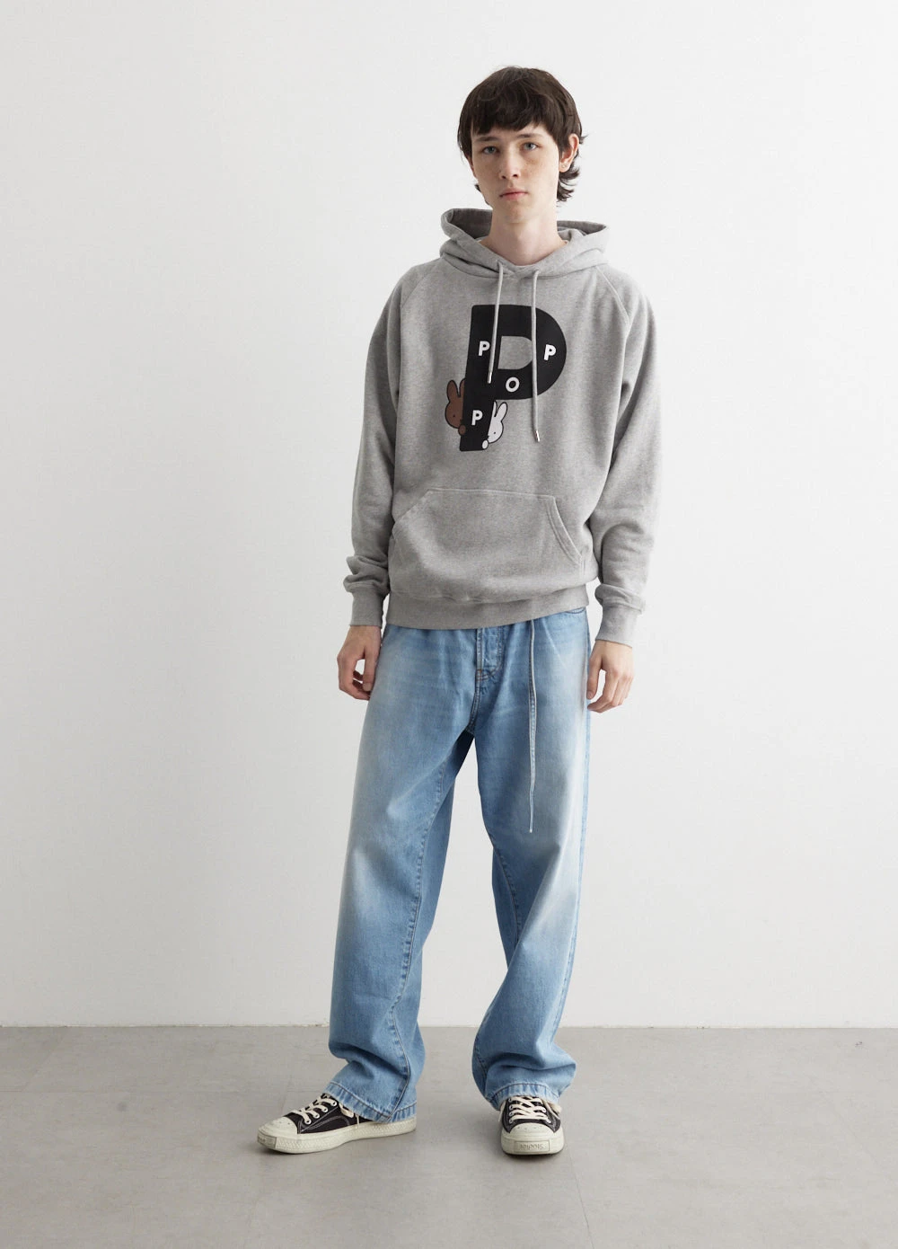 X Miffy Big P Hooded Sweatshirt 1 X Miffy Big P Hooded Sweatshirt