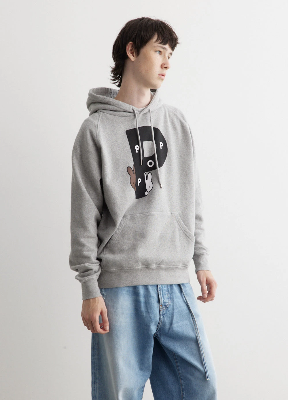 X Miffy Big P Hooded Sweatshirt 3 X Miffy Big P Hooded Sweatshirt - Image 3