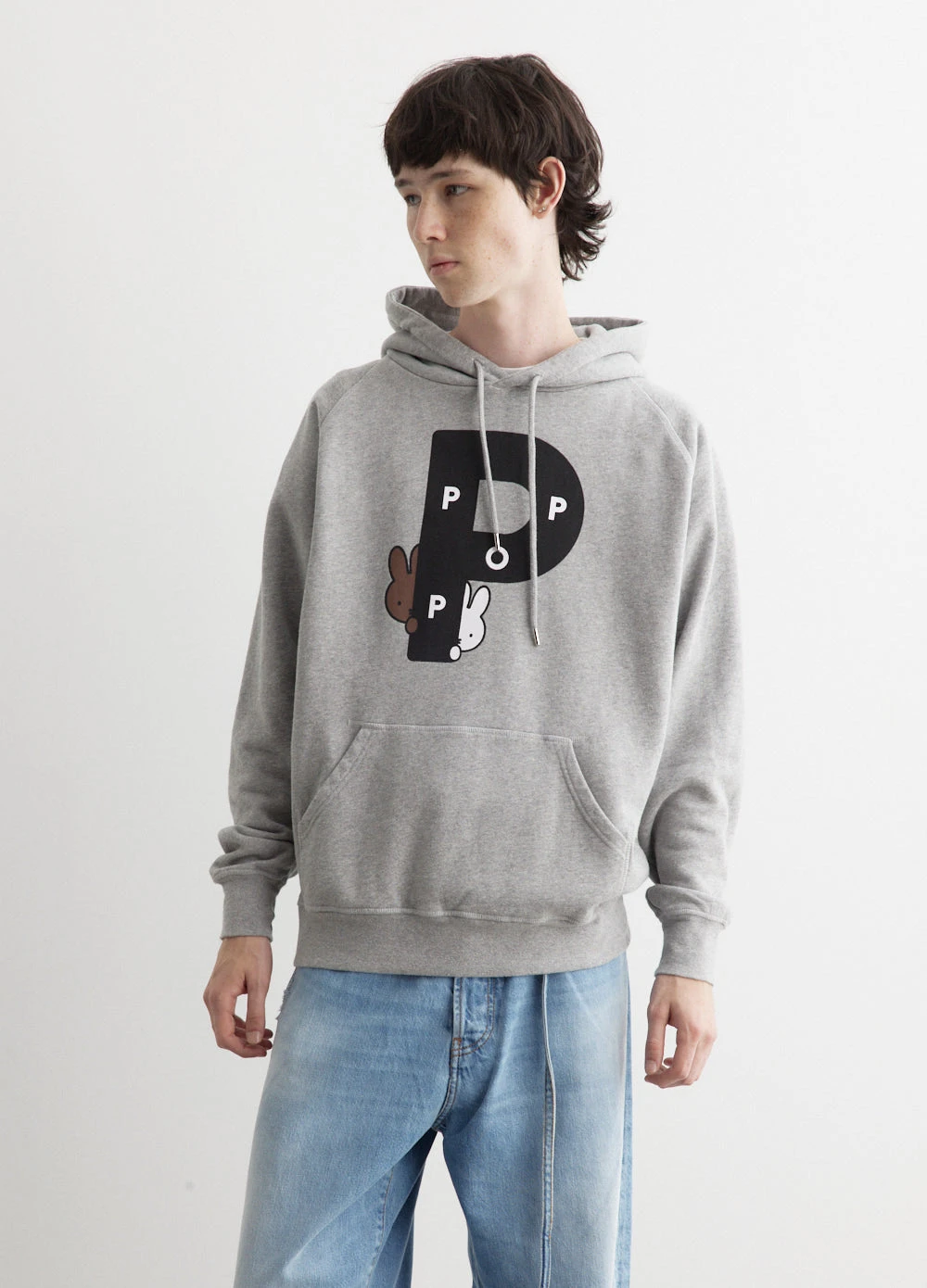 X Miffy Big P Hooded Sweatshirt 4 X Miffy Big P Hooded Sweatshirt - Image 4