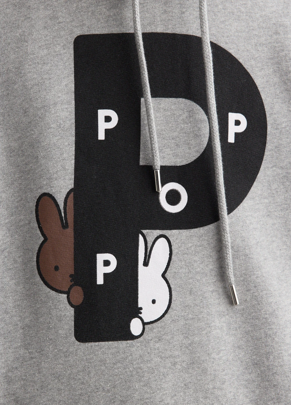 X Miffy Big P Hooded Sweatshirt 2 X Miffy Big P Hooded Sweatshirt - Image 2
