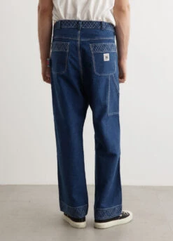 Embroidered Denim Knolly Brook Trousers 6 Embroidered Denim Knolly Brook Trousers -Men Clothing Store 240208 Mens Ethan6202