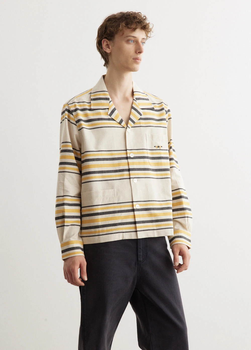 Namesake Stripe Long Sleeve Shirt 4 Namesake Stripe Long Sleeve Shirt - Image 4