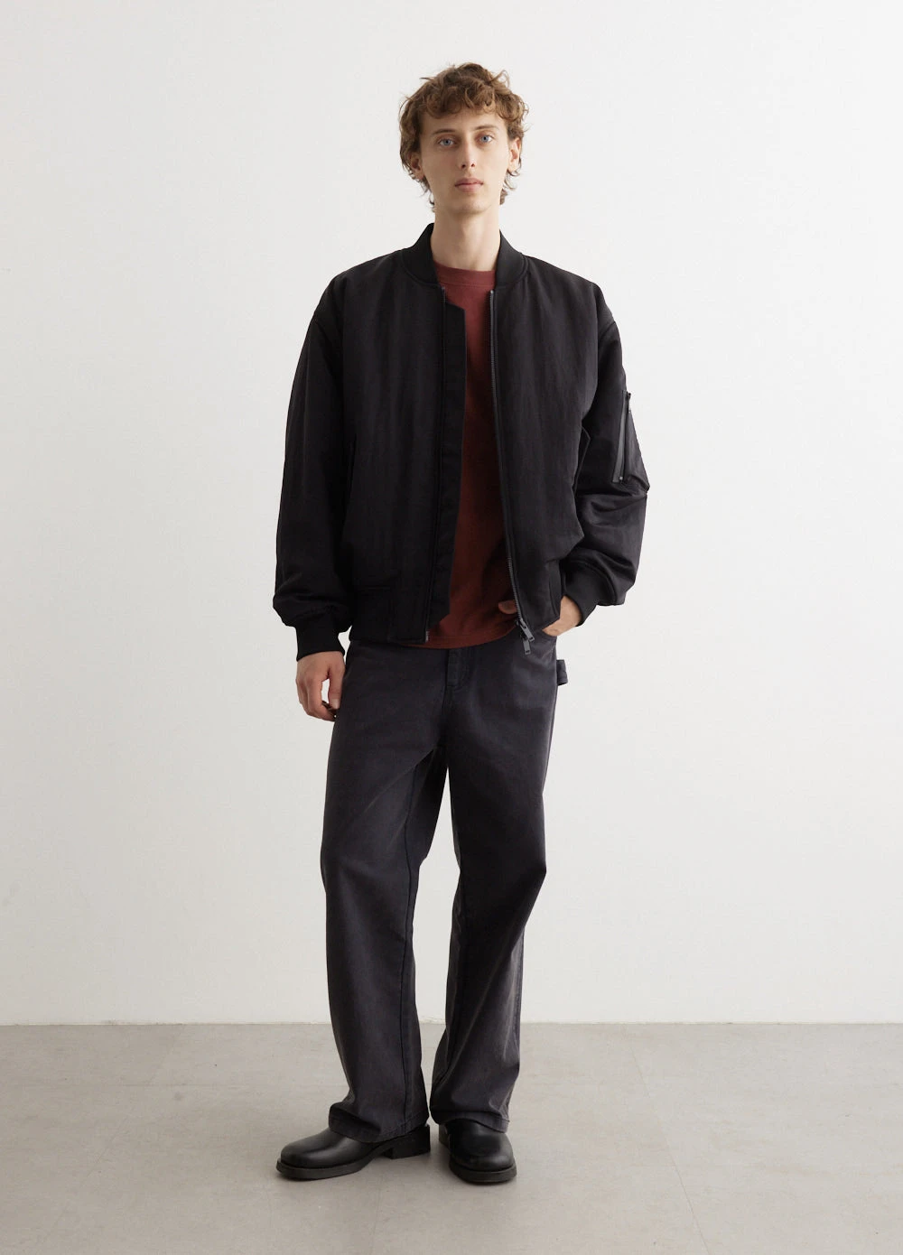 Studio Nicholson Leroy Bomber Jacket 1 Studio Nicholson Leroy Bomber Jacket