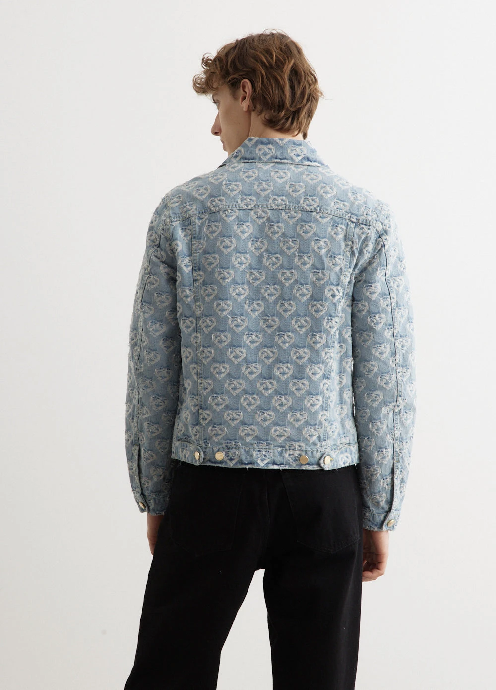 Casablanca Jacquard Denim Jacket 5 Casablanca Jacquard Denim Jacket - Image 5