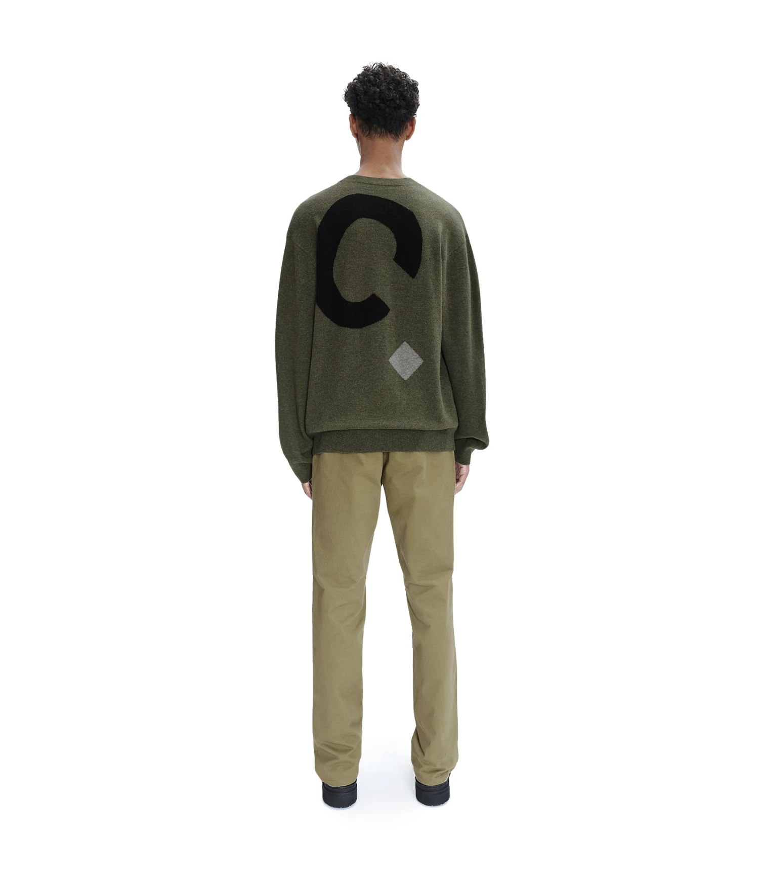 A.P.C. All Over Logo Jumper 3 A.P.C. All Over Logo Jumper - Image 3