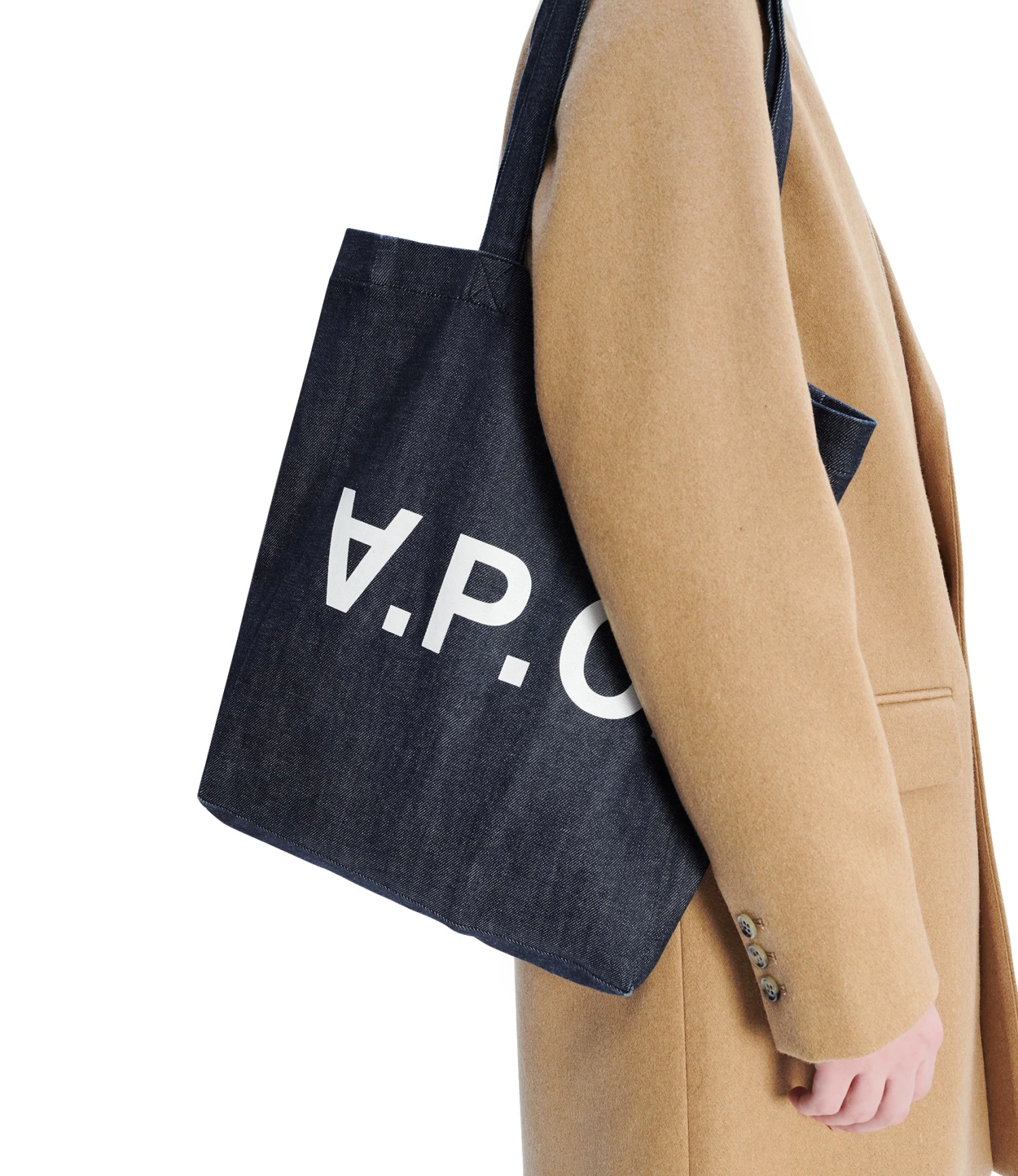A.P.C. Laure Denim Tote 2 A.P.C. Laure Denim Tote - Image 2