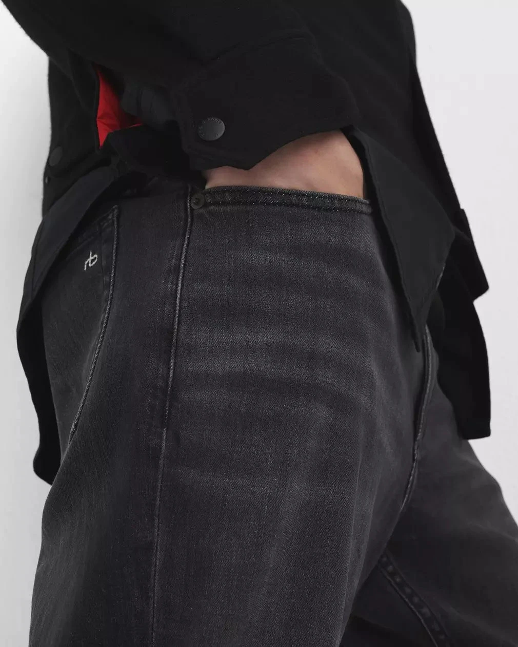 Rag & Bone Fit 3 Authentic Stretch Jeans 32" 2 Rag & Bone Fit 3 Authentic Stretch Jeans 32" - Image 2