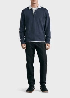 Rag & Bone Alton Rugby Jersey 8 Rag & Bone Alton Rugby Jersey -Men Clothing Store MBC23ST038HJ38 430 C