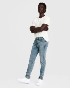 Rag & Bone Fit 2 Loopback Denim Jeans 8 Rag & Bone Fit 2 Loopback Denim Jeans -Men Clothing Store MED21F1223BACA 420 D