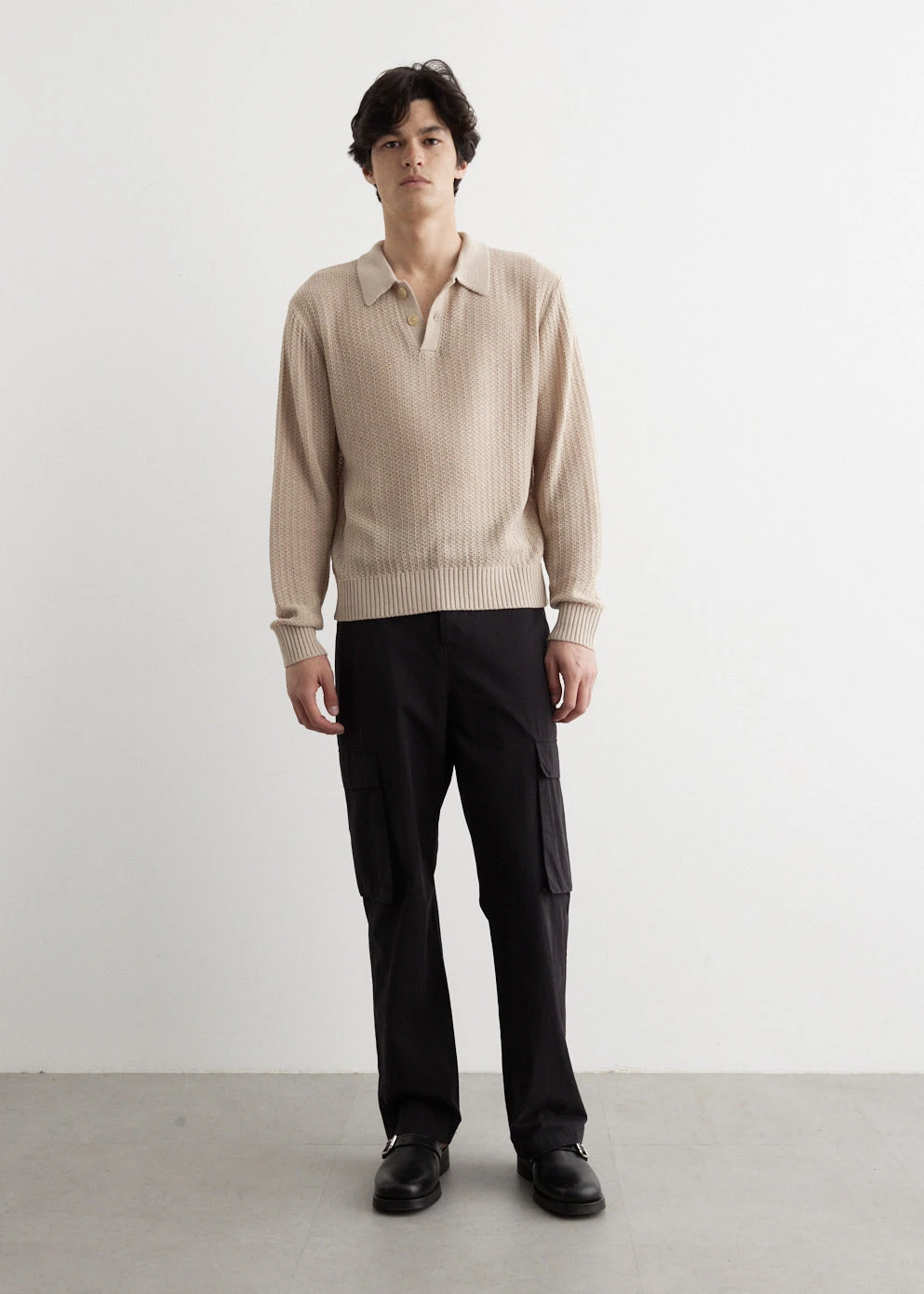 Echohead Knitted Polo Straw 1 Echohead Knitted Polo Straw