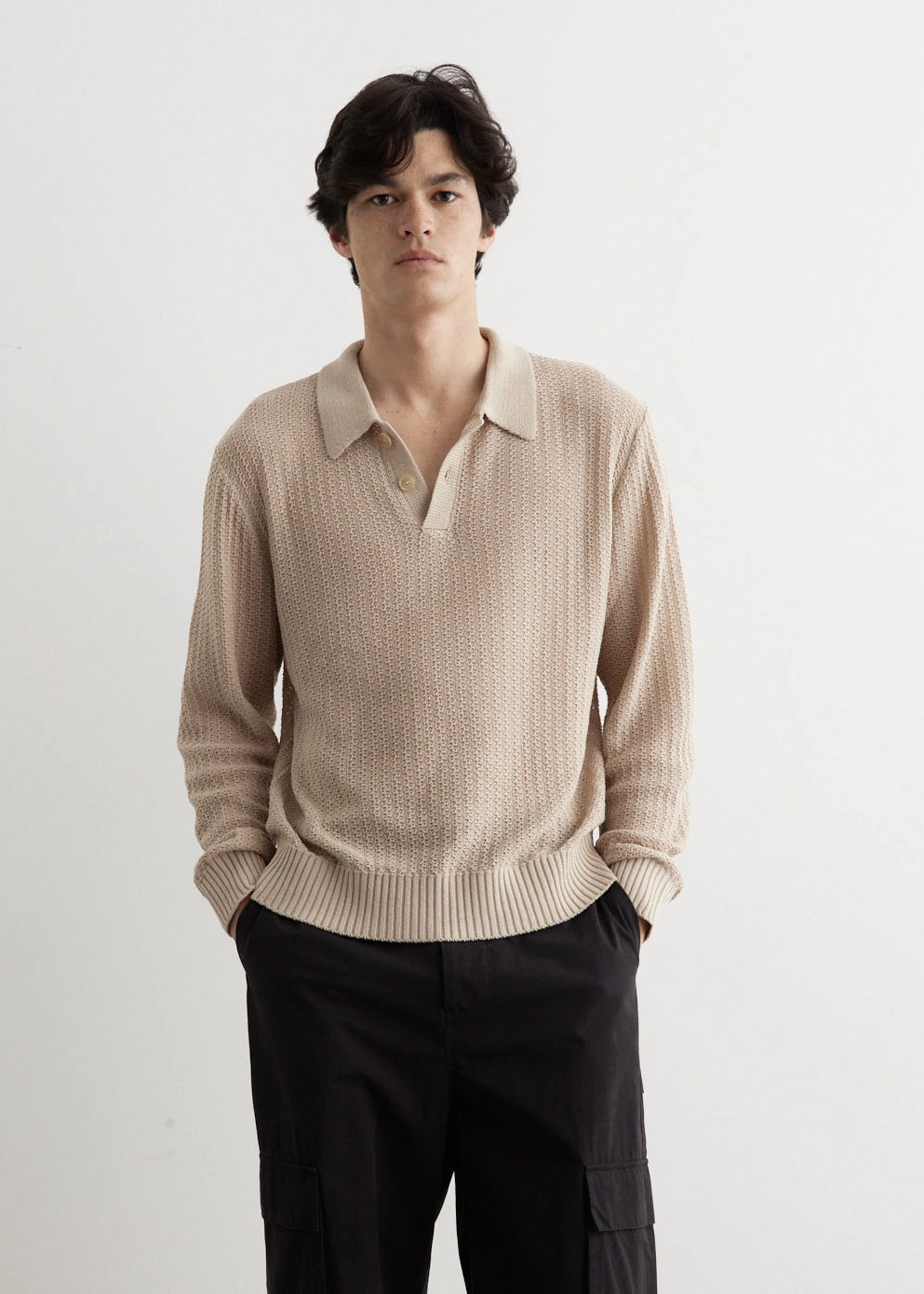 Echohead Knitted Polo Straw 3 Echohead Knitted Polo Straw - Image 3