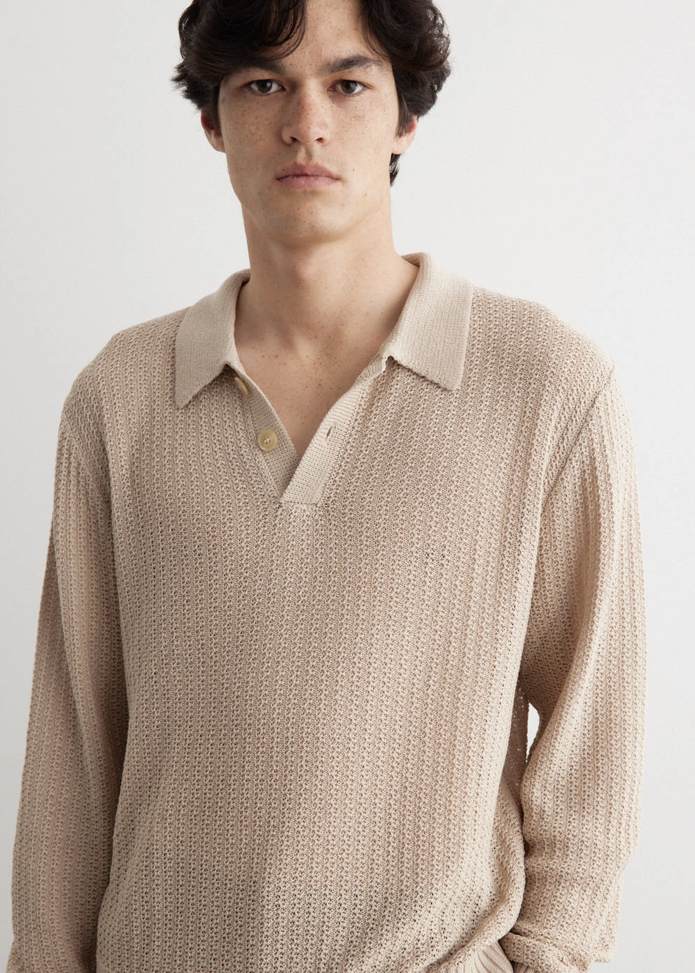 Echohead Knitted Polo Straw 2 Echohead Knitted Polo Straw - Image 2