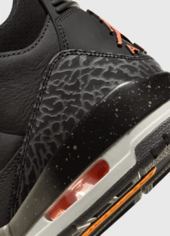 Nike Air Jordan 3 Retro 'Fear Pack' Sneakers -Men Clothing Store closeup a4cb3cf9 1378 48c7 ab1e 00bfdc642e60