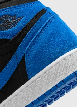 Nike Air Jordan 1 Retro High OG 'Royal Reimagined' Sneakers (GS) 7 Nike Air Jordan 1 Retro High OG 'Royal Reimagined' Sneakers (GS) -Men Clothing Store closeup b7cdf74d 894d 44c2 9027 f029d60aa69b