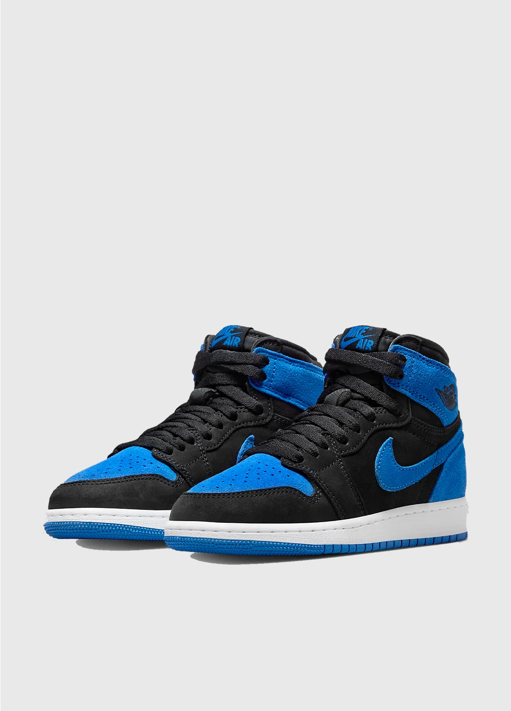Nike Air Jordan 1 Retro High OG 'Royal Reimagined' Sneakers (GS) 2 Nike Air Jordan 1 Retro High OG 'Royal Reimagined' Sneakers (GS) - Image 2
