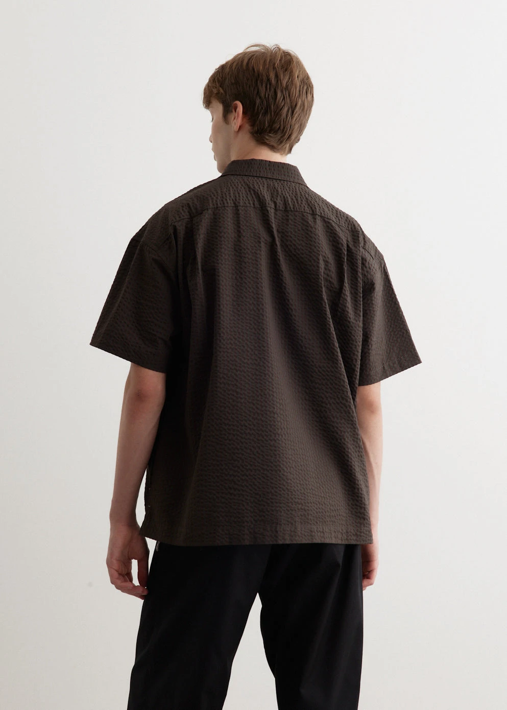 Dry Soft Seersucker Short Sleeve Shirt 5 Dry Soft Seersucker Short Sleeve Shirt - Image 5