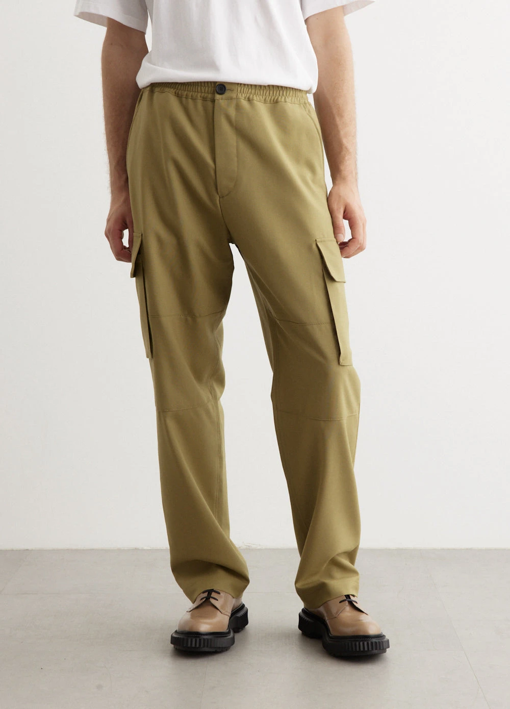 Marni Tropical Wool Drawstring Cargo Pants 1 Marni Tropical Wool Drawstring Cargo Pants