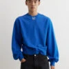 Tuck Neck Oversized Sweatshirt