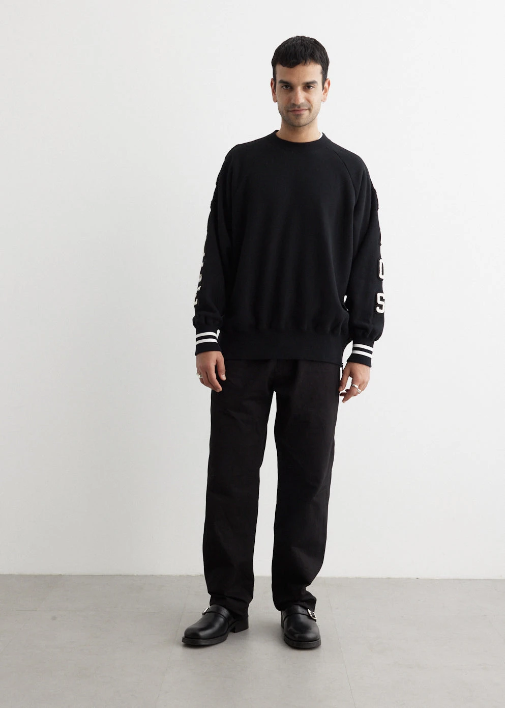 Undercover Balance Chaos Varsity Sweatshirt 6 Undercover Balance Chaos Varsity Sweatshirt - Image 6