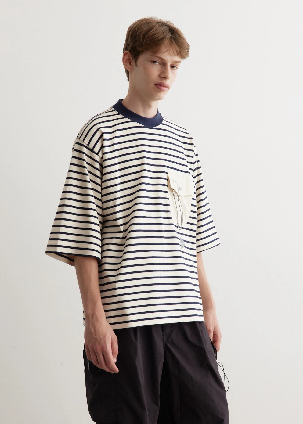 Stripe Pocket T-Shirt 4 Stripe Pocket T-Shirt - Image 4