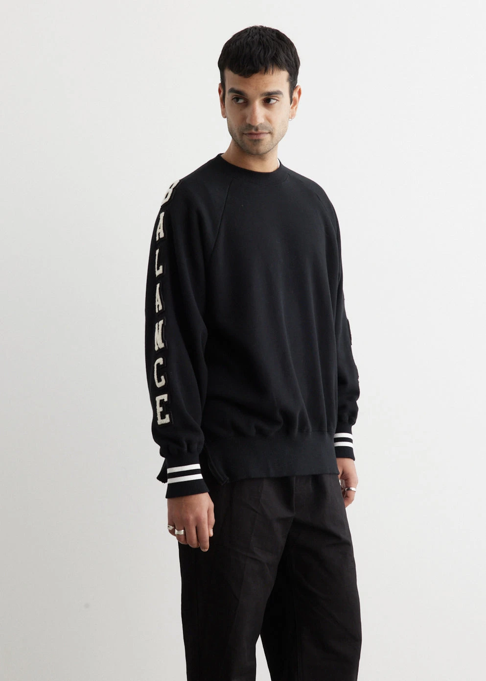 Undercover Balance Chaos Varsity Sweatshirt 4 Undercover Balance Chaos Varsity Sweatshirt - Image 4