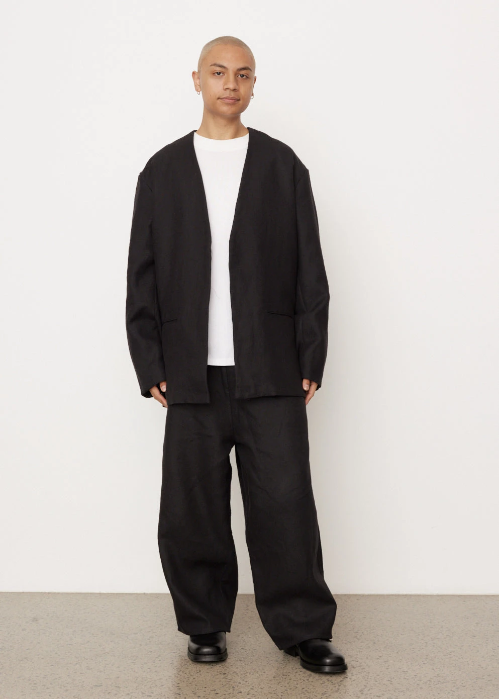 Linen Heavy Canvas Jacket 2 Linen Heavy Canvas Jacket - Image 2