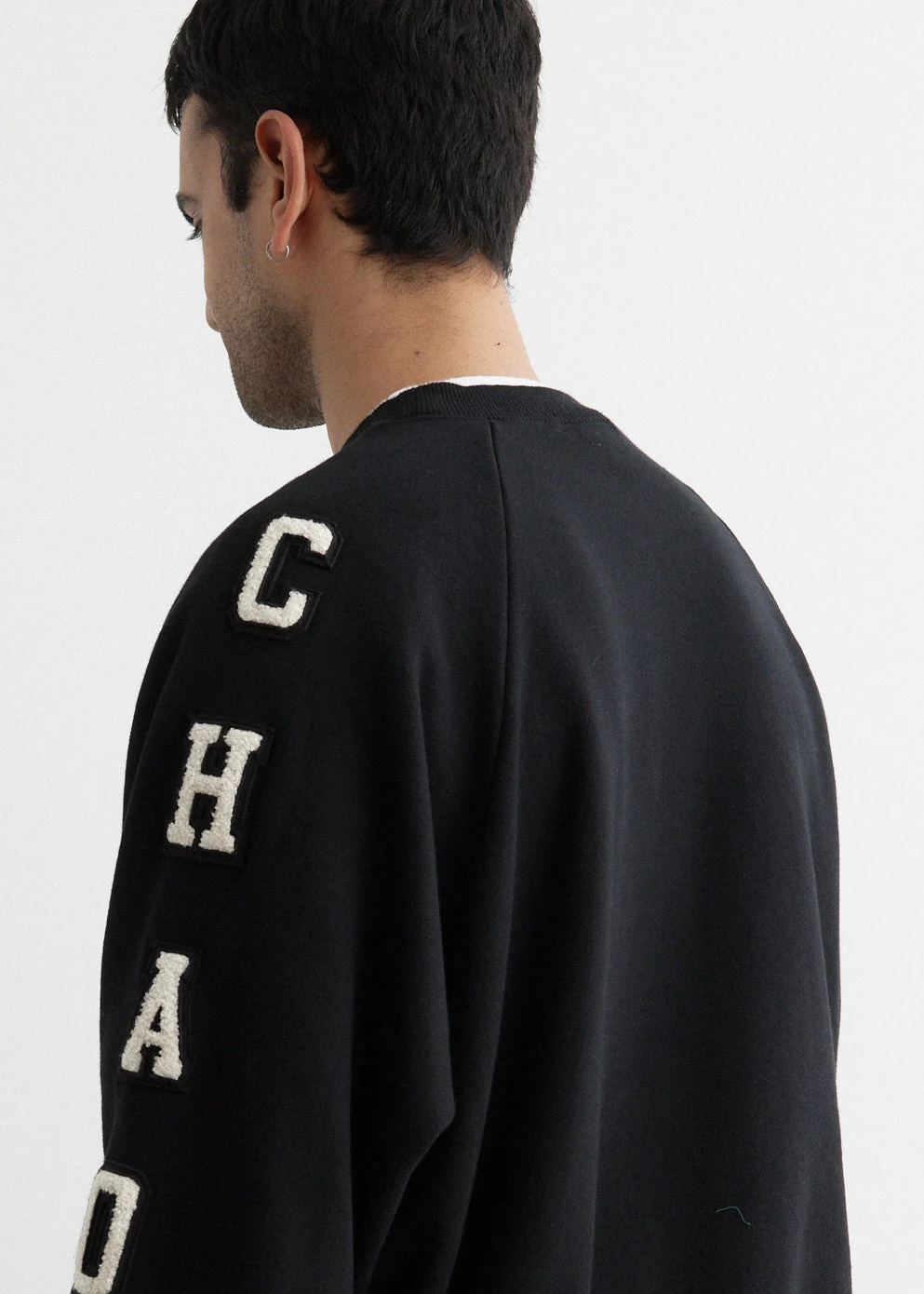 Undercover Balance Chaos Varsity Sweatshirt 2 Undercover Balance Chaos Varsity Sweatshirt - Image 2