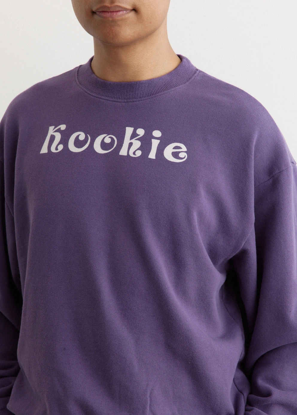 30/-SWT Knit Crew Sweatshirt 2 30/-SWT Knit Crew Sweatshirt - Image 2