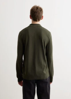 A.P.C. Polo Blaise Knit Sweater 8 A.P.C. Polo Blaise Knit Sweater -Men Clothing Store mens incu 1005 083261a9 e32a 43a8 bc7b 5a8f8bb08ab5