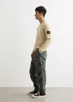 Stone Island Elasticated Supima Loose Fit Cargo Pants