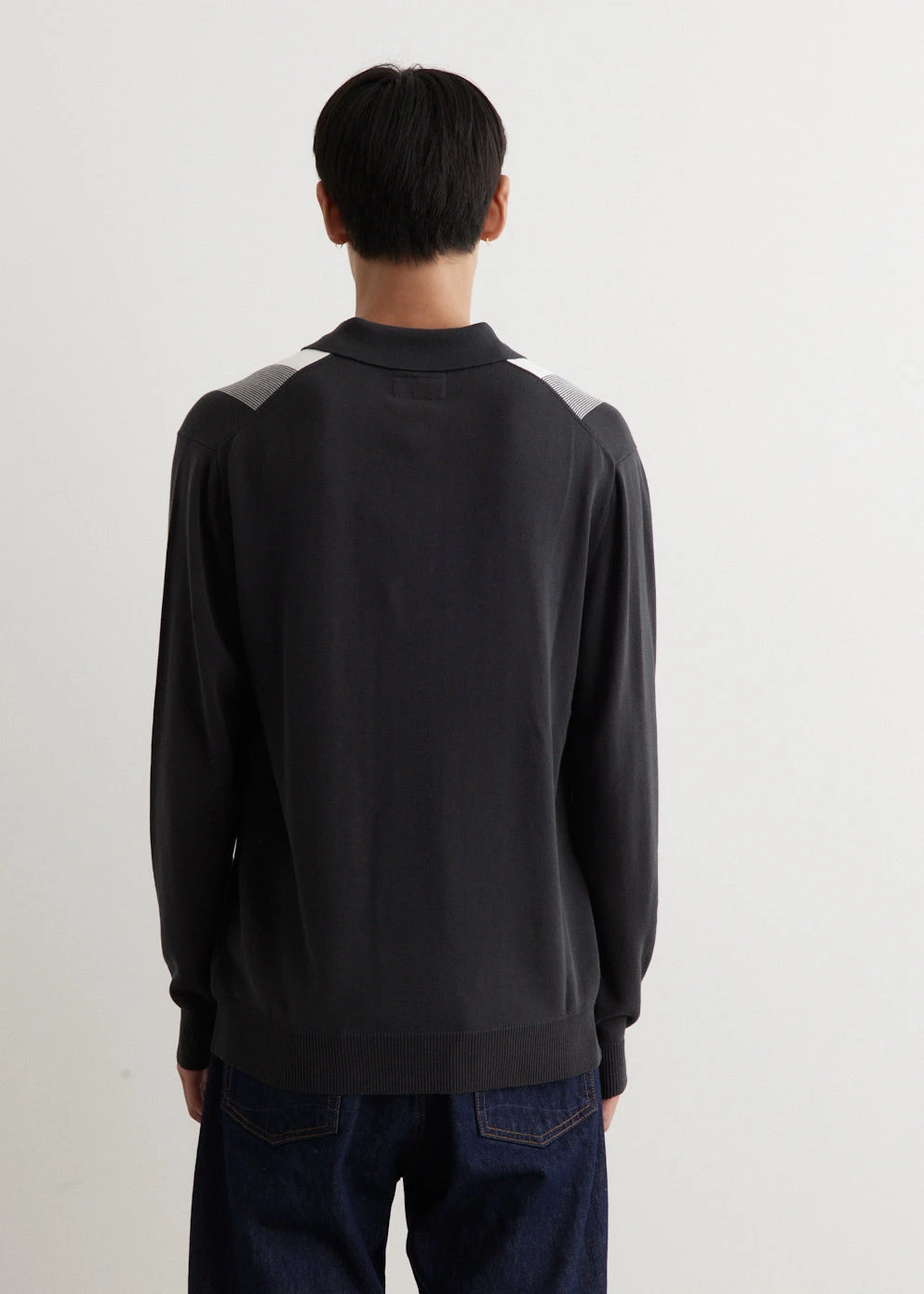 Knit Polo Gradation Stripe 5 Knit Polo Gradation Stripe - Image 5