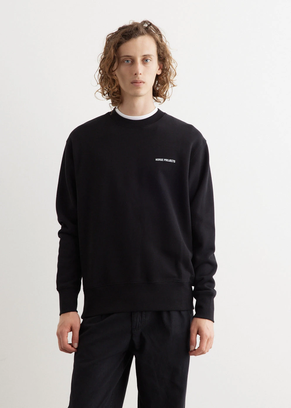 Norse Projects Arne Logo Sweatshirt 1 Norse Projects Arne Logo Sweatshirt