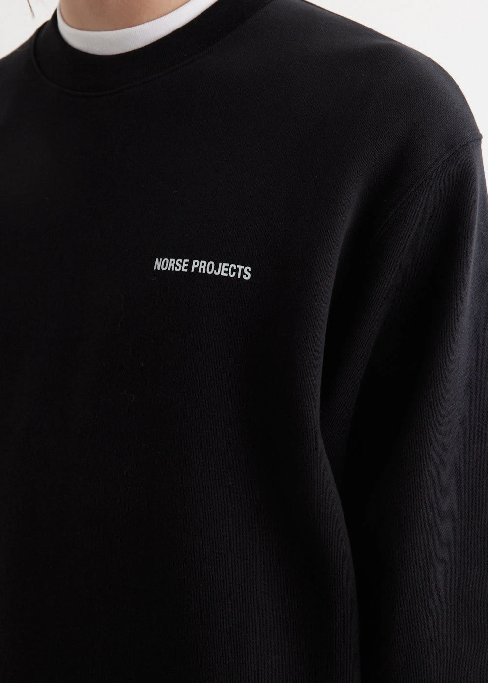 Norse Projects Arne Logo Sweatshirt 2 Norse Projects Arne Logo Sweatshirt - Image 2