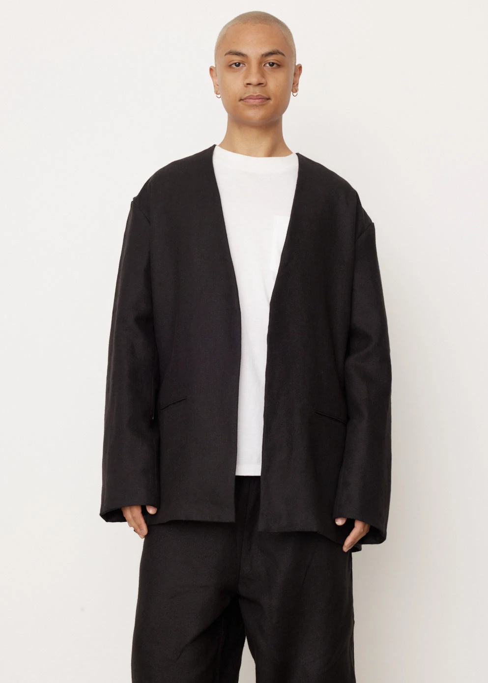 Linen Heavy Canvas Jacket 1 Linen Heavy Canvas Jacket