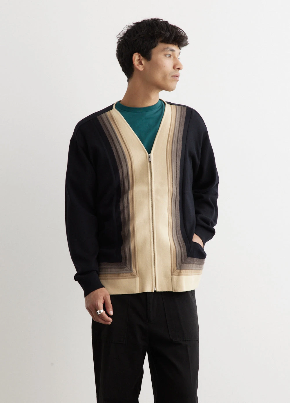 Front Zip Cardigan 3 Front Zip Cardigan - Image 3