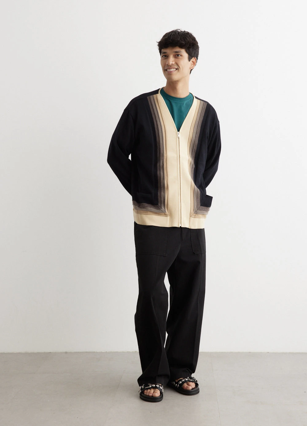 Front Zip Cardigan 5 Front Zip Cardigan - Image 5