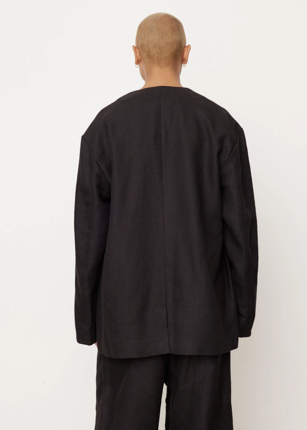 Linen Heavy Canvas Jacket 5 Linen Heavy Canvas Jacket - Image 5