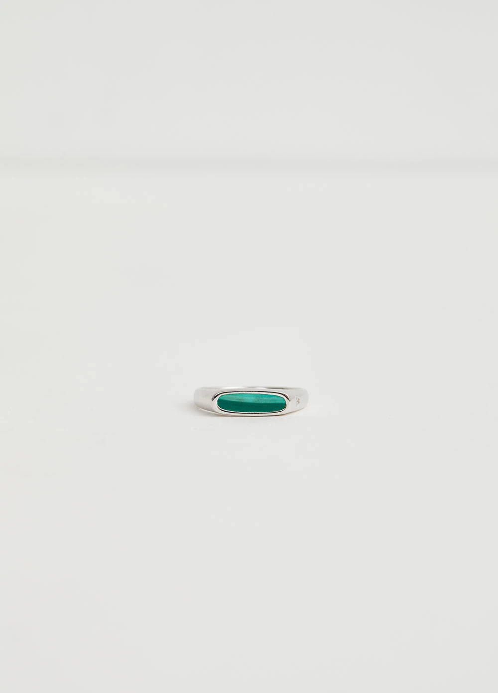 Tom Wood Mario Malachite Ring 3 Tom Wood Mario Malachite Ring - Image 3