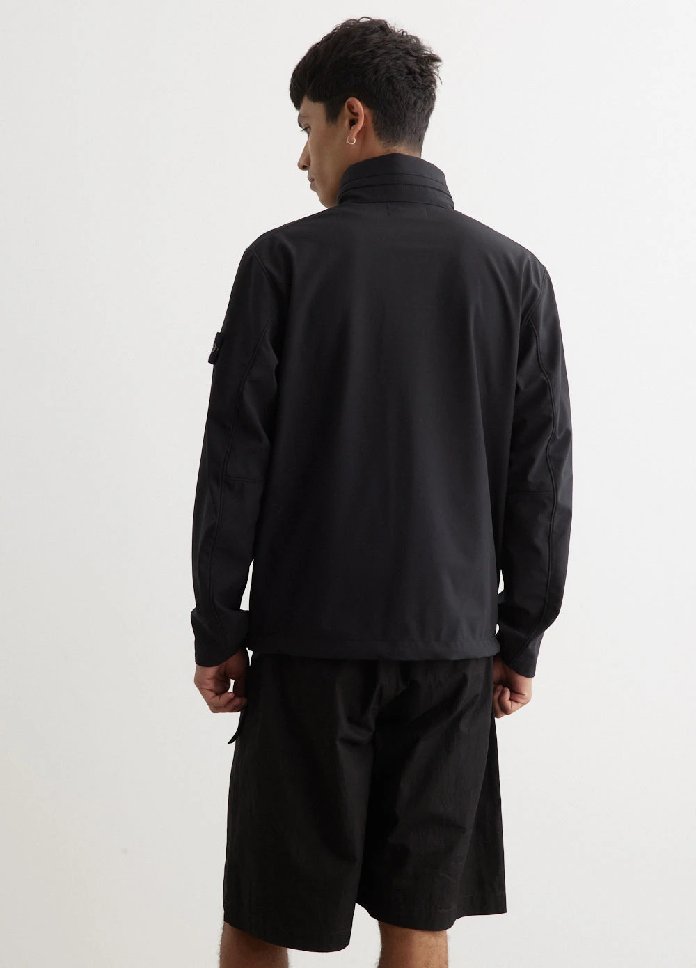 Stone Island Soft Shell Concealed Hood Jacket 5 Stone Island Soft Shell Concealed Hood Jacket - Image 5