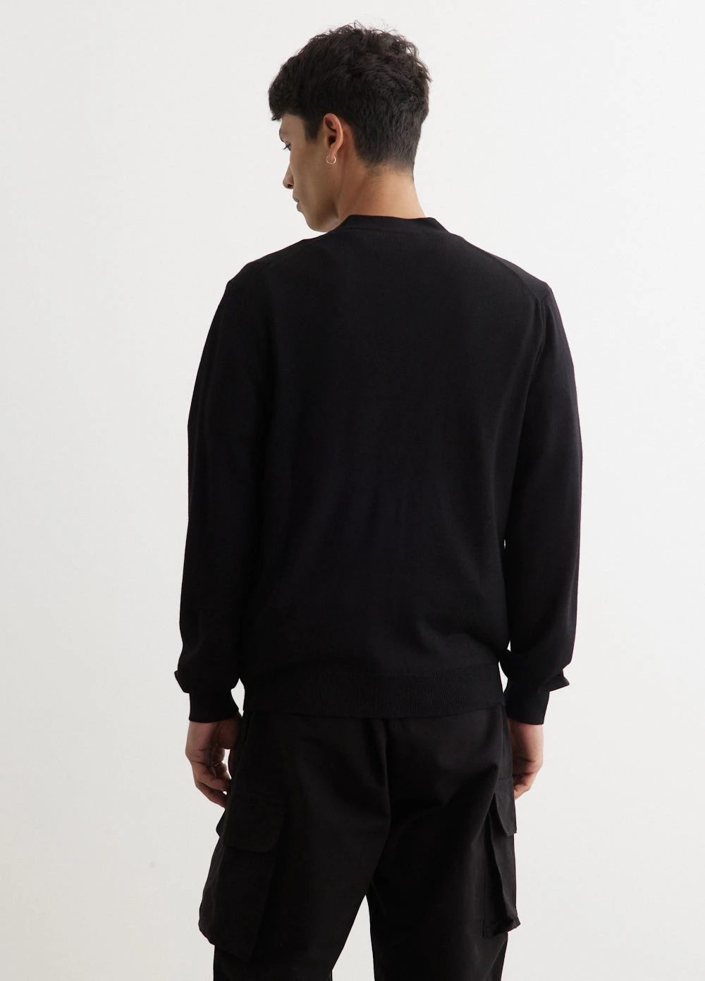 Bold Fox Head Patch Regular Cardigan 4 Bold Fox Head Patch Regular Cardigan - Image 4