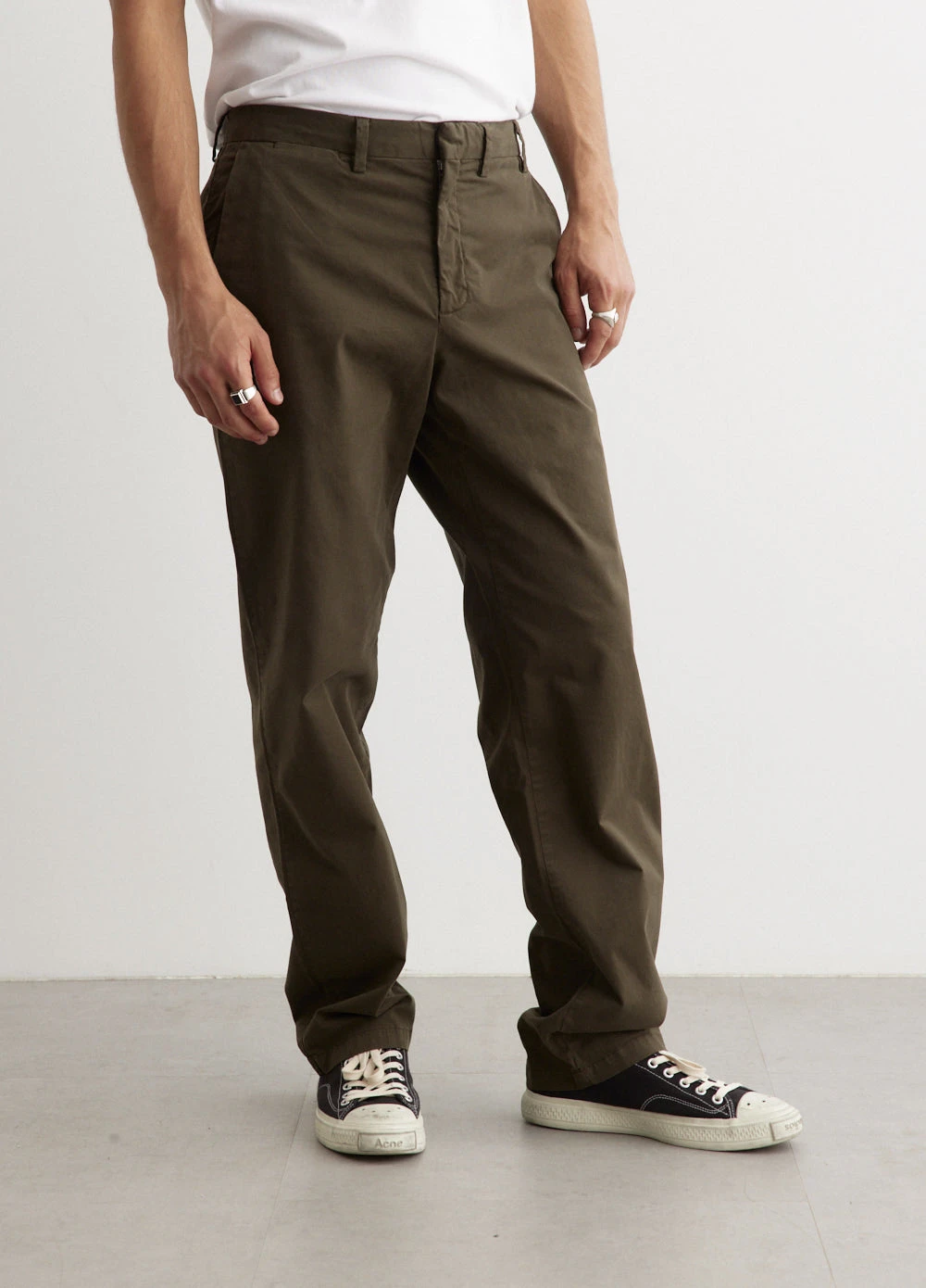 Norse Projects Brushed Cotton Twill Regular Fit Chinos 2 Norse Projects Brushed Cotton Twill Regular Fit Chinos - Image 2