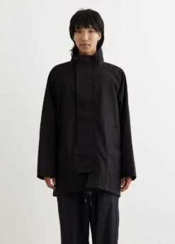 Stand Collar Half Coat -Men Clothing Store mens incu 1239 57f23d59 1dd6 43c6 a717 ae513d7fa3cd