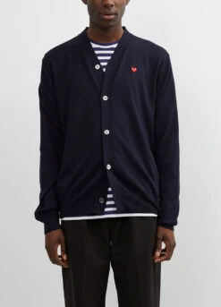 N054 Red Heart Cardigan