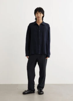 Paper Mixed Shirt Jacket