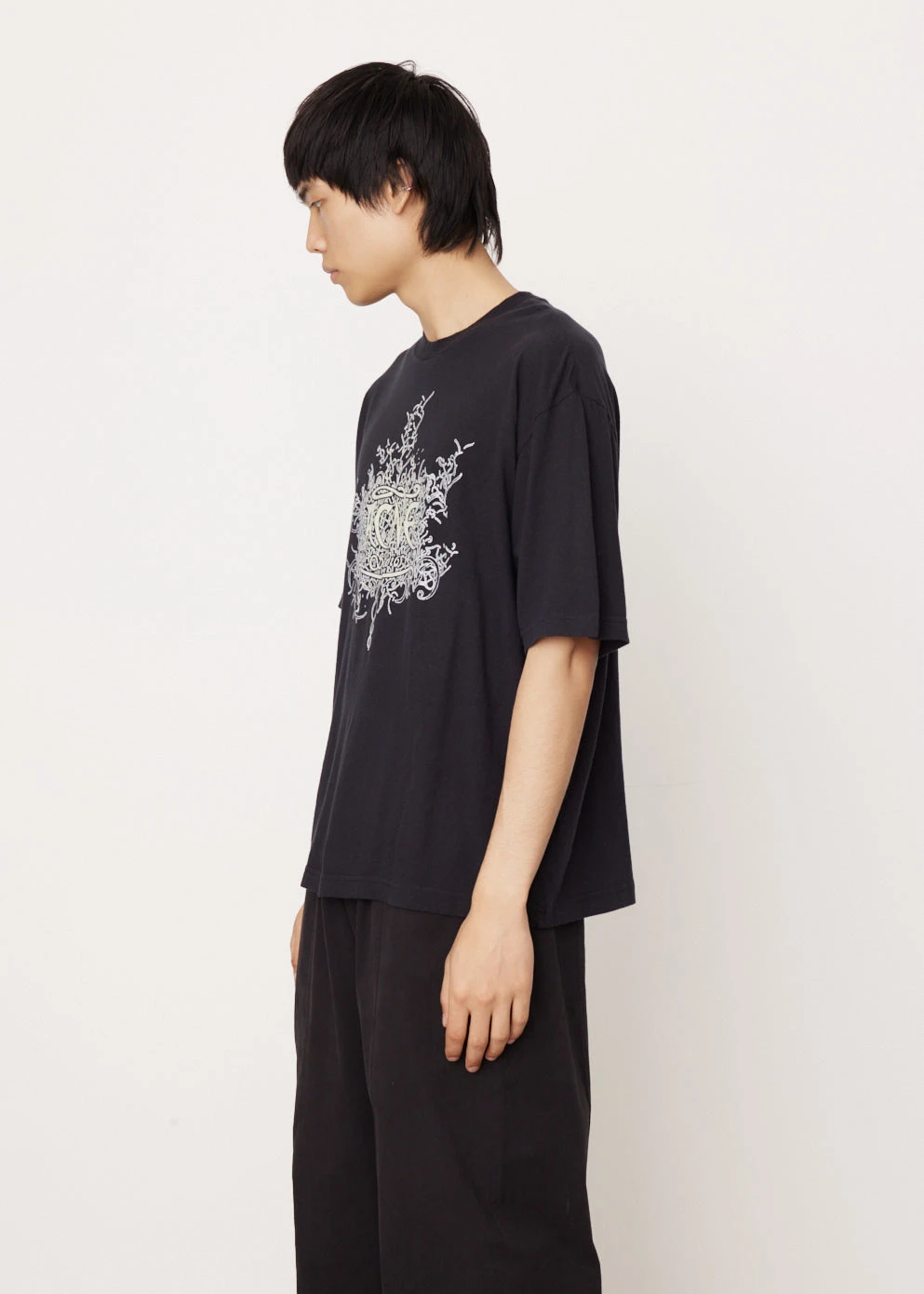Acne Studios Extorr Devil Logo T-Shirt 4 Acne Studios Extorr Devil Logo T-Shirt - Image 4