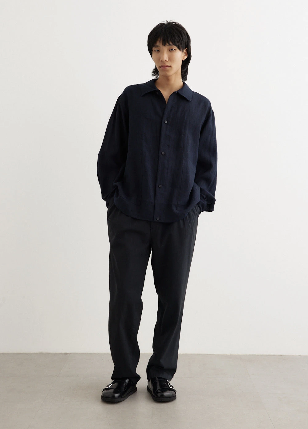 Paper Mixed Shirt Jacket 4 Paper Mixed Shirt Jacket - Image 4