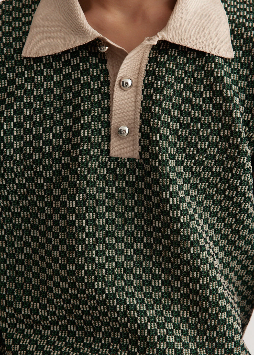 Wales Bonner Valley Knit Polo 3 Wales Bonner Valley Knit Polo - Image 3