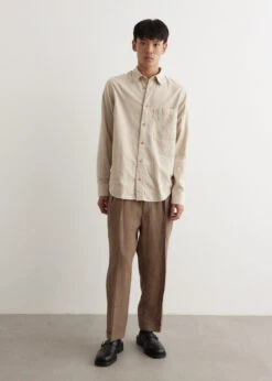 2 Pleats Tapered Linen Hounds Tooth 8 2 Pleats Tapered Linen Hounds Tooth -Men Clothing Store mens incu 1375 cb391050 8dac 4b17 b0bb 4866c24fc6e8