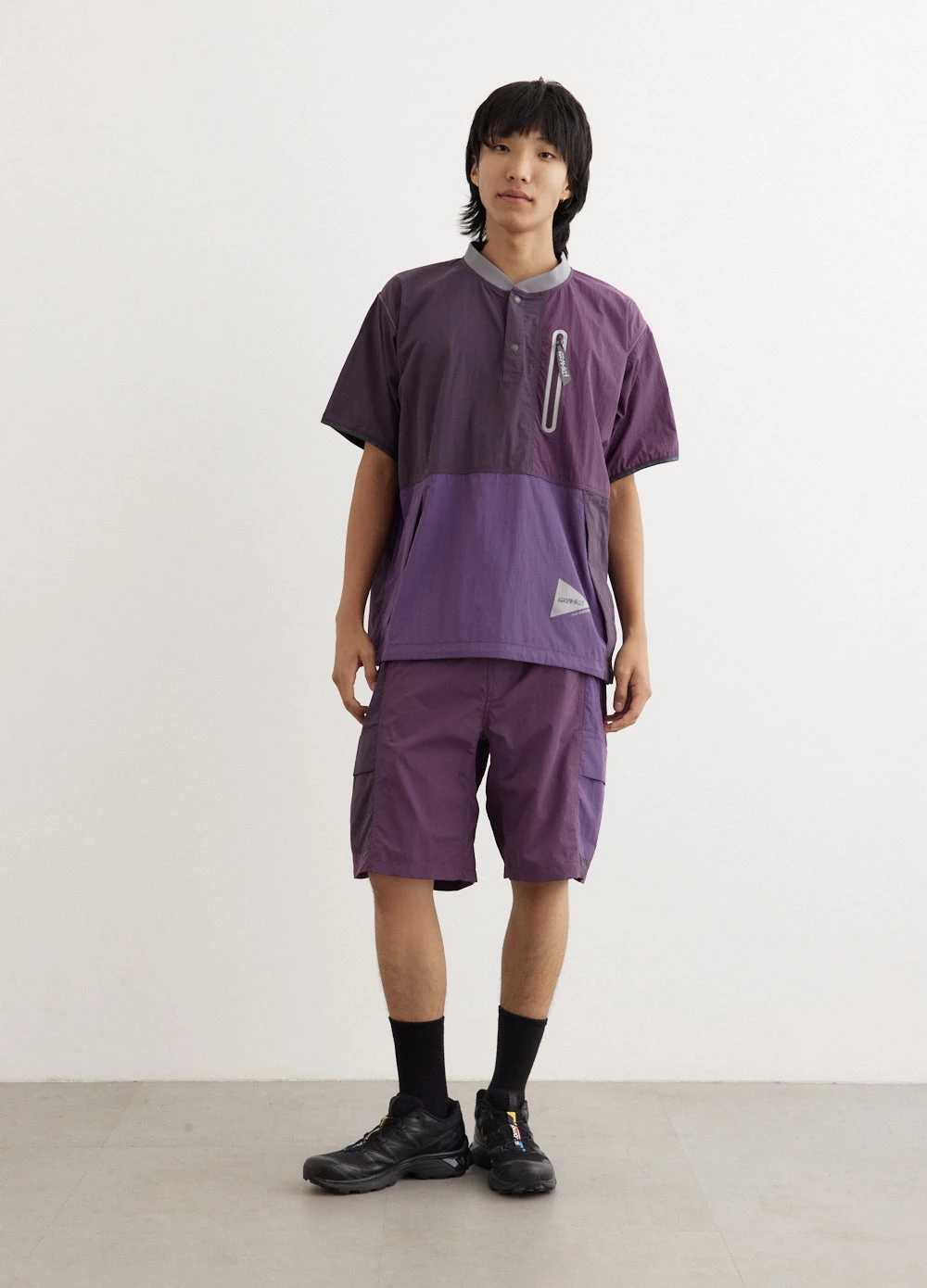 Gramicci X Ander Wander Patchwork Wind T-Shirt 1 Gramicci X Ander Wander Patchwork Wind T-Shirt